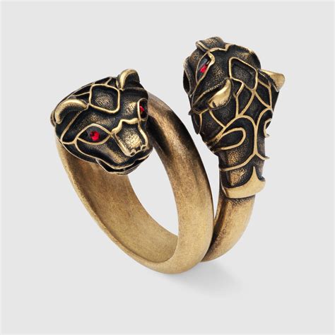 gucci cheap tiger ring|gucci tiger head crystals.